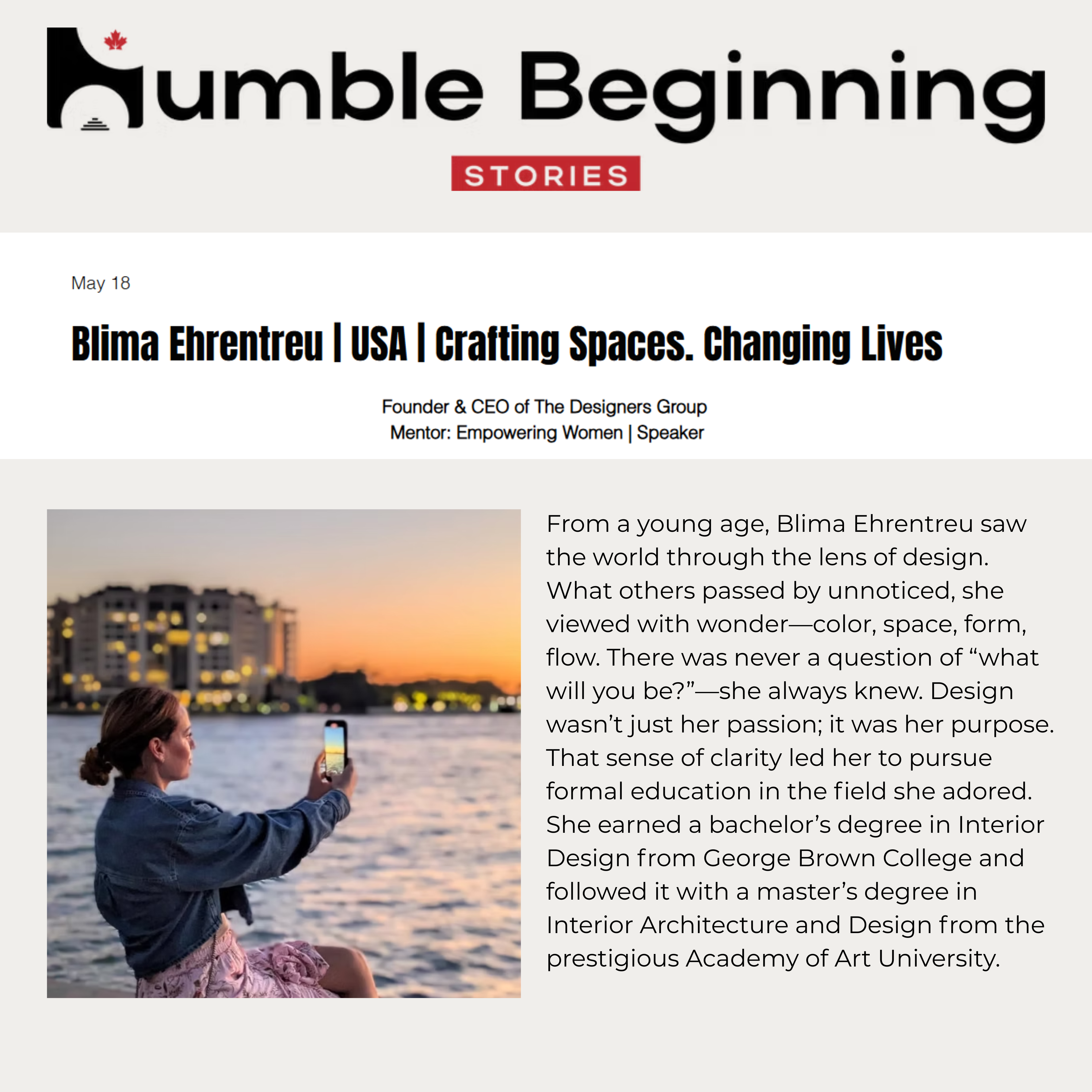 Humble Beginning Stories